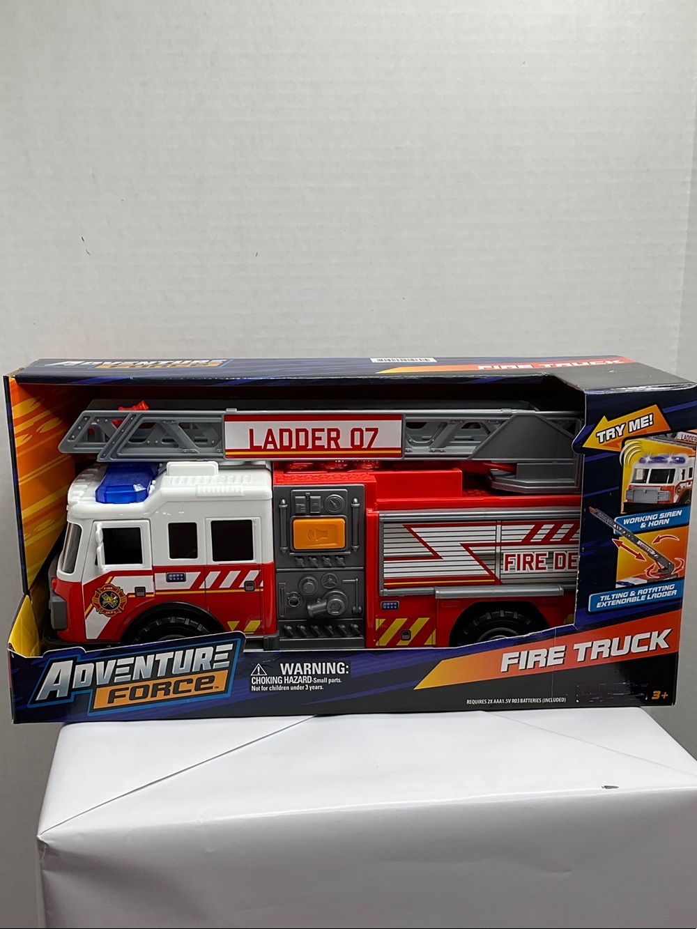 Adventure Force Red Fire Truck Ladder Toy (71)